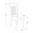 Agesilao Solid Wood Top Four Leg Dining Set-803983240-717903308-717903306