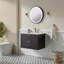 Meuble-lavabo simple mural et flottant 30 po avec lavabo en céramique-981725879