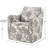 Melby Upholstered 360°Swivel Armchair with Curved Slope Arms & Removable Cushion-1688289824