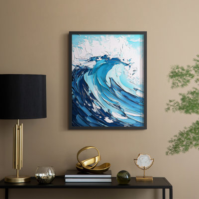 NAUTICAL Series Lxxxxi, reproduction encadrée - bois massif