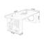 Bureau rectangulaire brun en bois massif-419540119