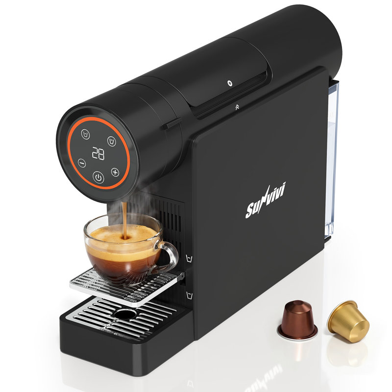 Cafetière à dosette 22OZ, machine à expresso compacte
