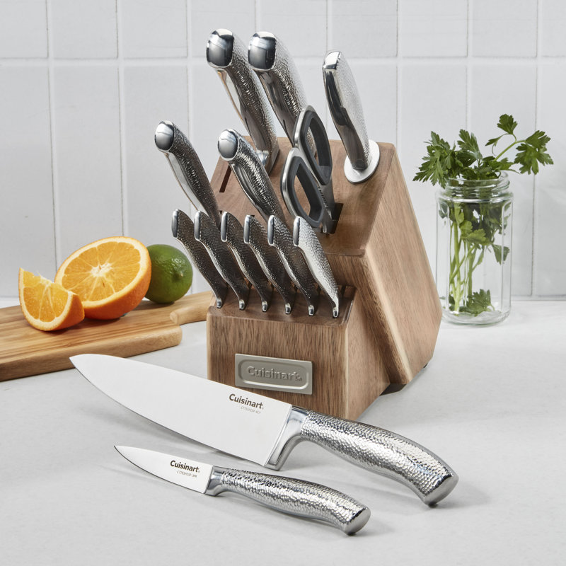 Cuisinart 15pc Stainless Steel Cutlery Block Set