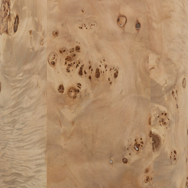 Daxton Floor Lamp, Light Mappa Burl