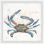 «Lone Crab», reproduction d'art sur papier encadrée-1757817120