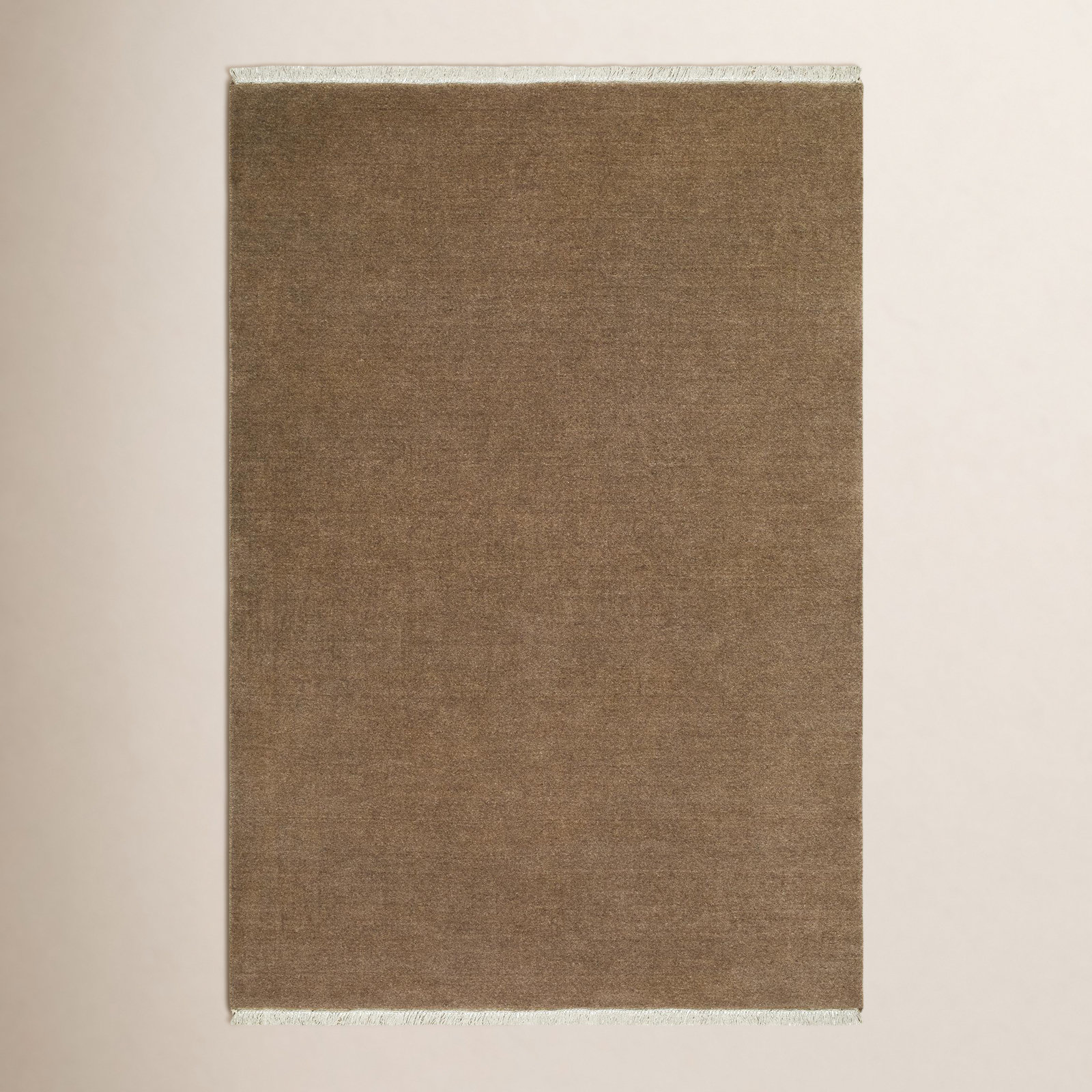 Clio Hand-Loomed Dark Gray Wool Rug, Rectangle 9' x 12'