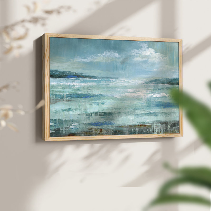 Isle Inlet - reproduction encadrée - réversible, Naturel, H 22 po x l 28 po