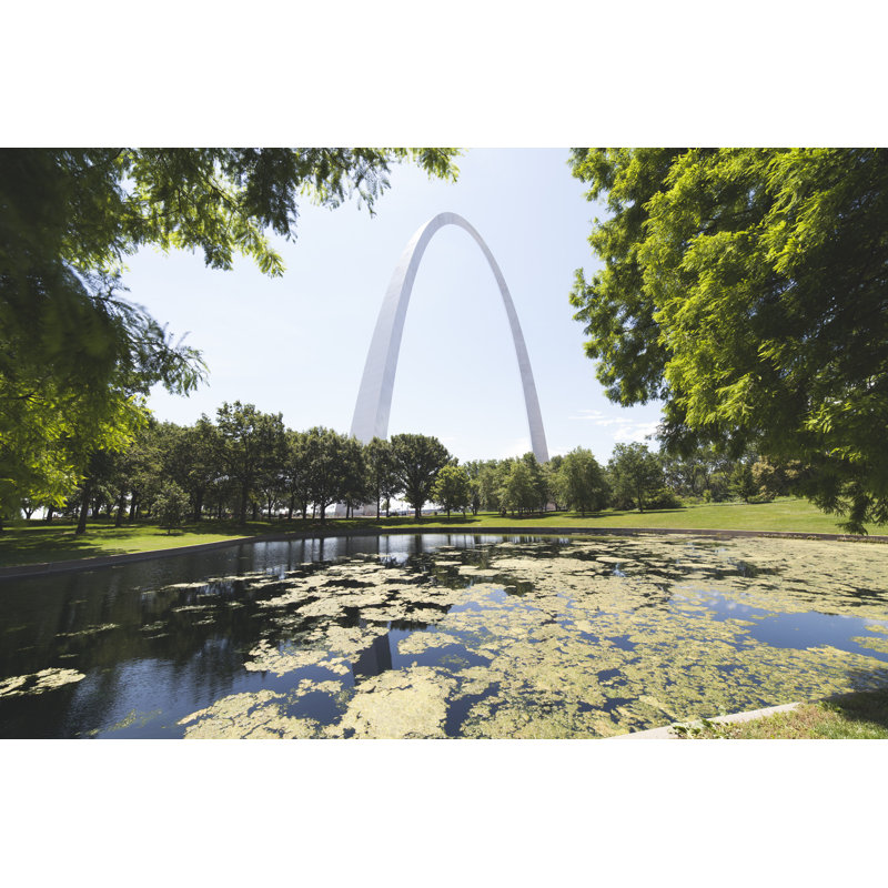 Gateway Arch - Wrapped Canvas Print, 30cm H x 46cm W