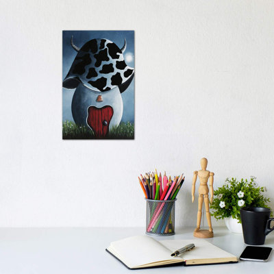 Cowboy House - Wrapped Canvas Print