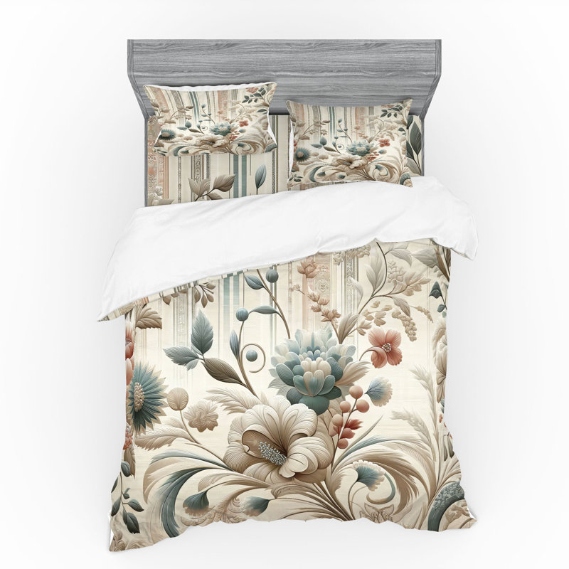 Polyester Duvet Cover, Queen Duvet Cover + 3 Additional Pieces