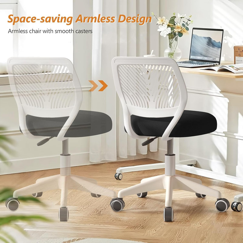 Task Chair, Black White