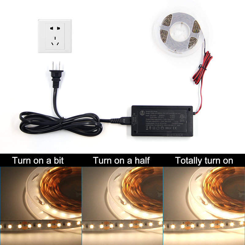 24V Black Electronic Transformer, 22W
