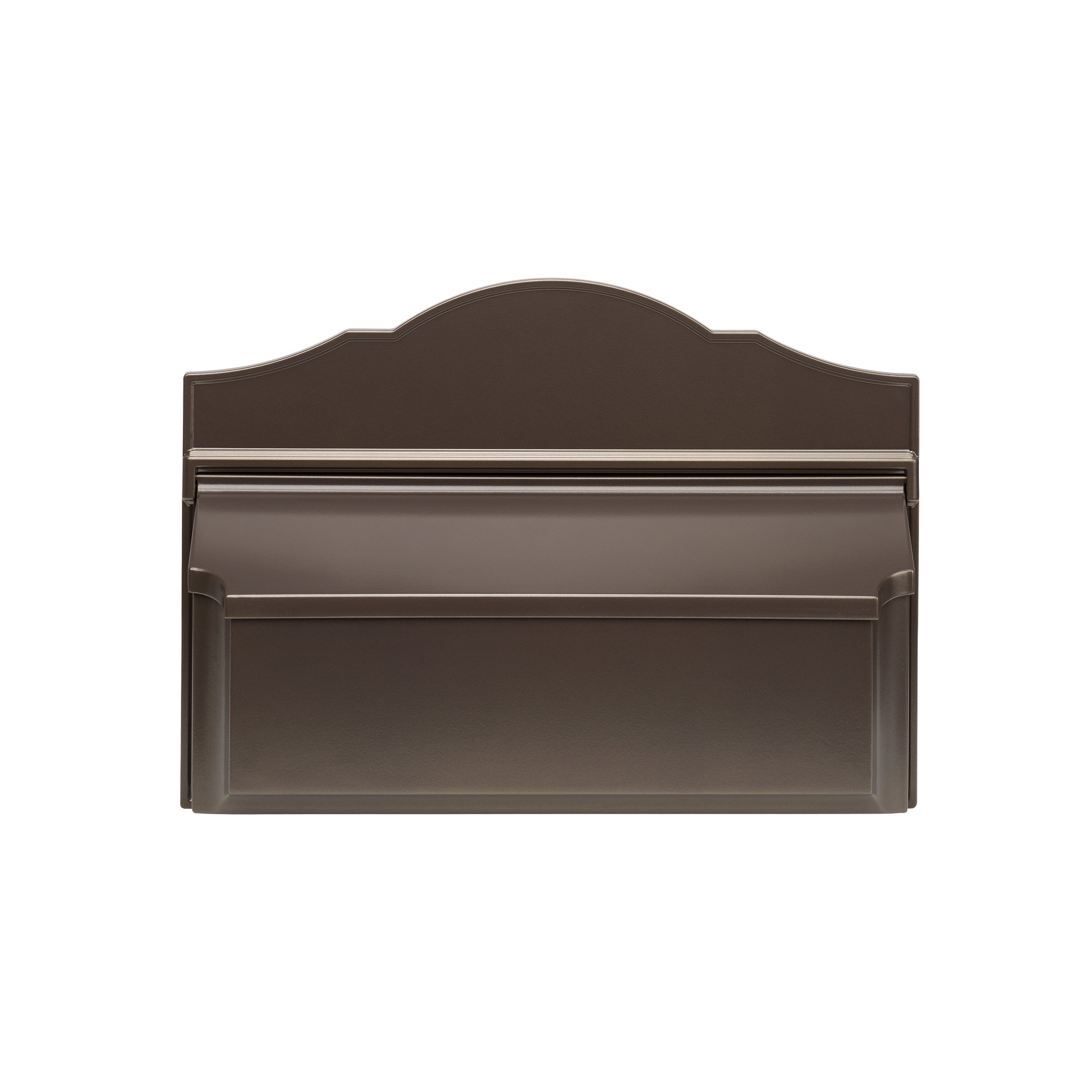 Wall Mounted Mailbox, Brown