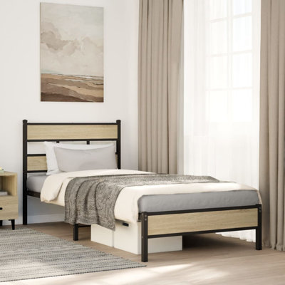 Borough Wharf Bed Frame Without Mattress With Headboard