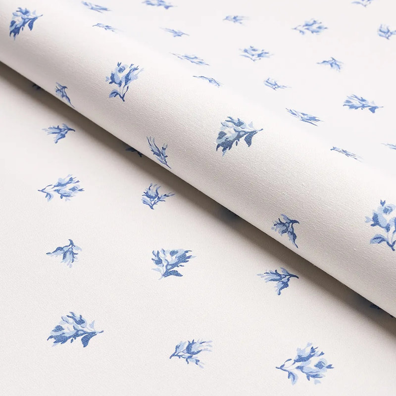 Margie Floral Fabric, Porcelain
