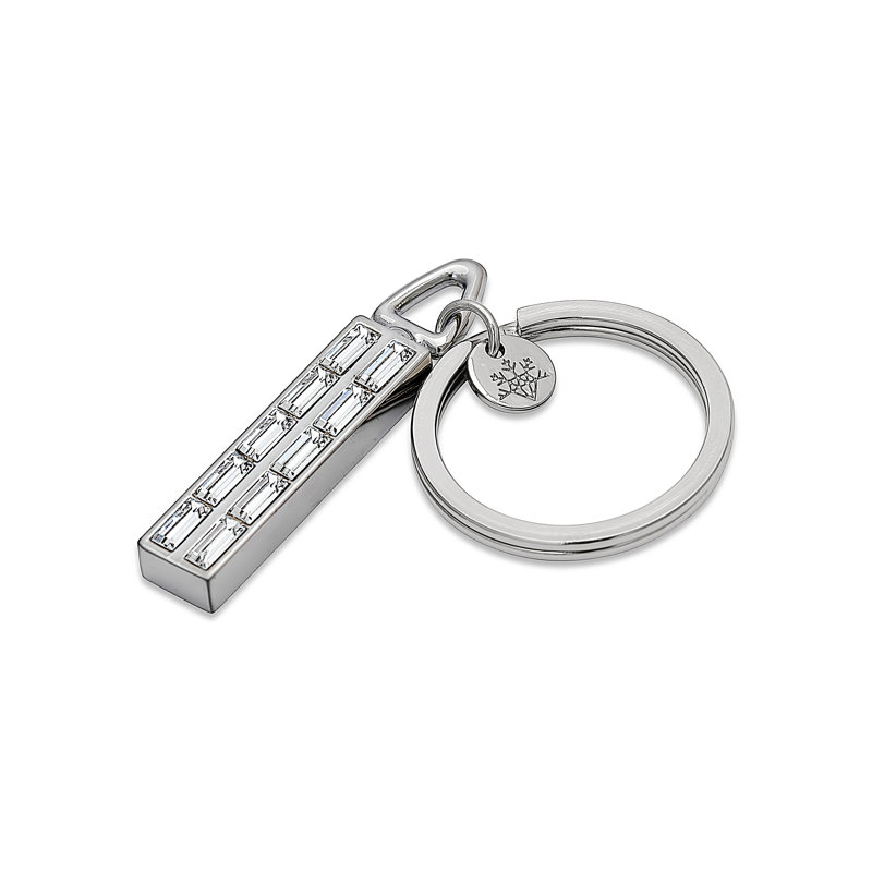 Keybling - Keychain In Platinum And Crystal