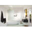 Gaia 30 in. x 58.25 in. Frameless Fluted Single Fixed Bath Panel-1635216881