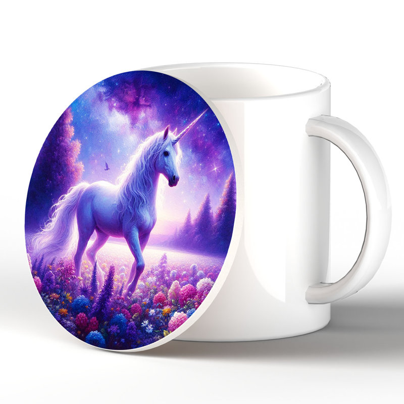 Ceramic Round 1 Piece Coaster