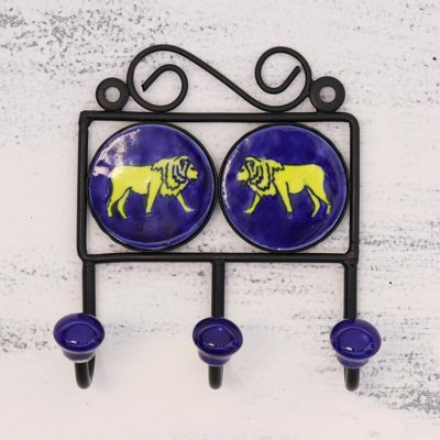 Cedarpoint Solid Wood Wall 3 - Hook Wall Mounted Coat Rack