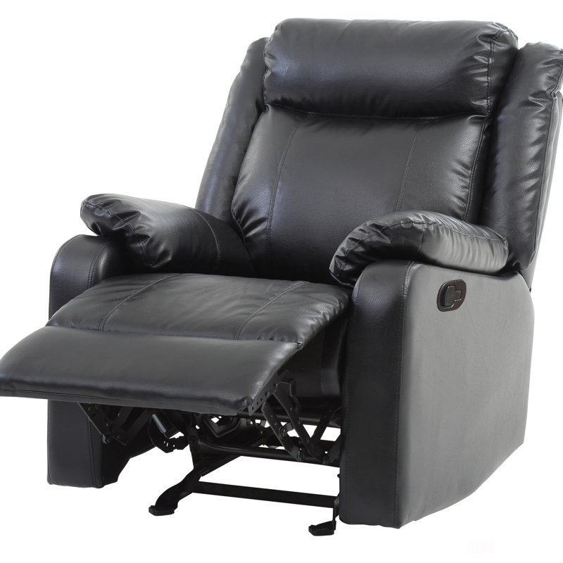 Fauteuil inclinable contemporain, Noir