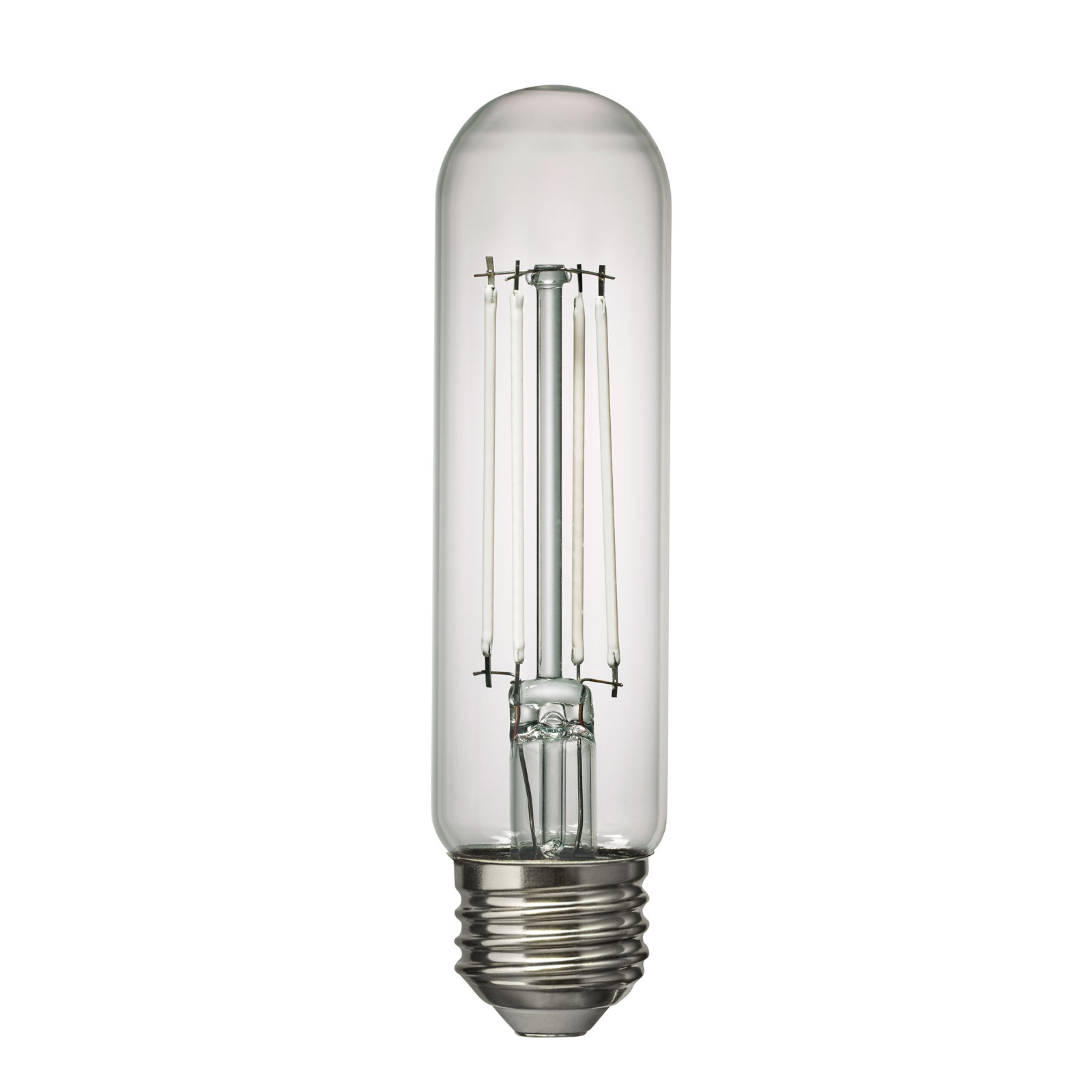Visual Comfort & Co. LED T10 shape 5W Soft White E-26 Medium base Clear Edison Style light bulb, 3000 Kelvins