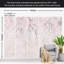 Papier peint floral - Amusement rose-63794581