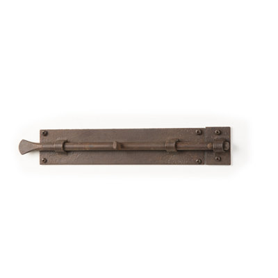 Loquet de porte en fer forgé à la main