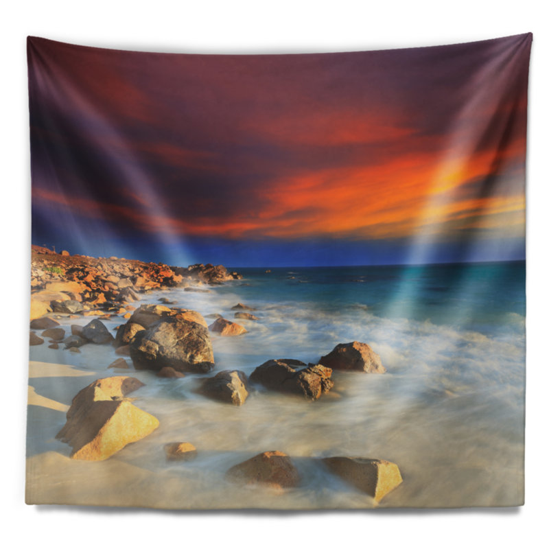 Polyester Tapestry, 78" H x 92" W