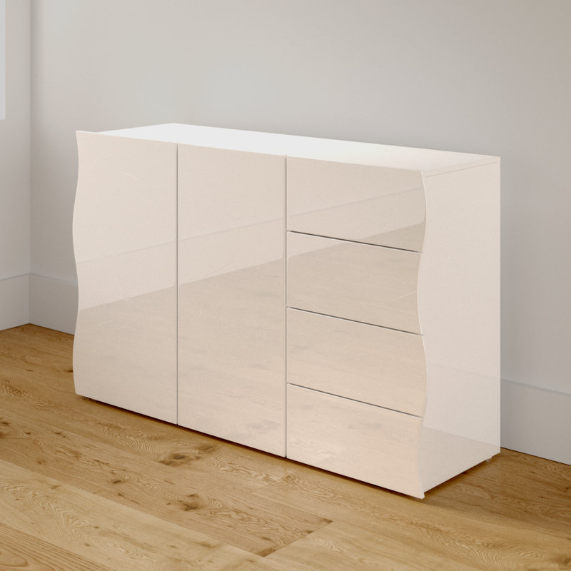 Colbie 130cm Sideboard, White