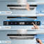 Hotte pour îlot de cuisine, 700 pi³ / min avec détection de geste à 3 vitesses, contrôle tactile et télécommande, hotte de cuisine en acier inoxydable avec 4 lumières DEL, réglage de l'heure, filtres à chicane allant au lave-vaisselle, commande -119338766