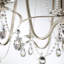 Vesca 8 Light 58in Rectangular Chandelier in Black with Clear Heritage Handcut Crystals-231981032-231981039