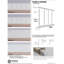 Panneau mural en pvc blanc Deluxe Shaker-2106245512-2106485112