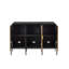 Armoire décorative en bois massif à 3 portes Kallista