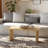 Solid Wood Modern Rectangular Coffee Table - Natural or Walnut Finish, Wood Coffee Table for Living Room-1110330574