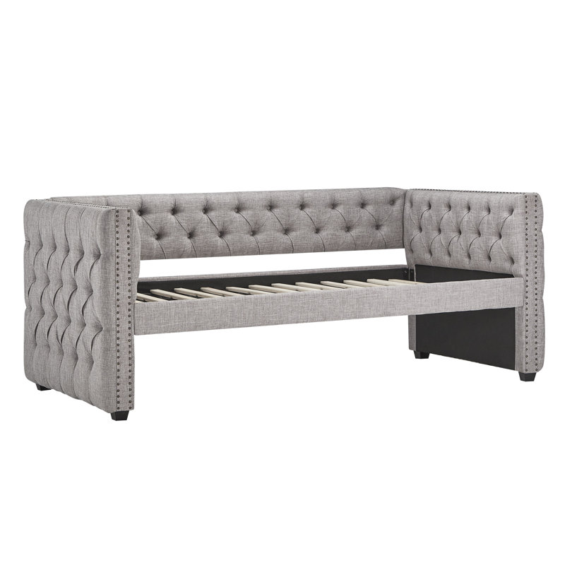 Holbrook Twin Daybed, Gray Linen