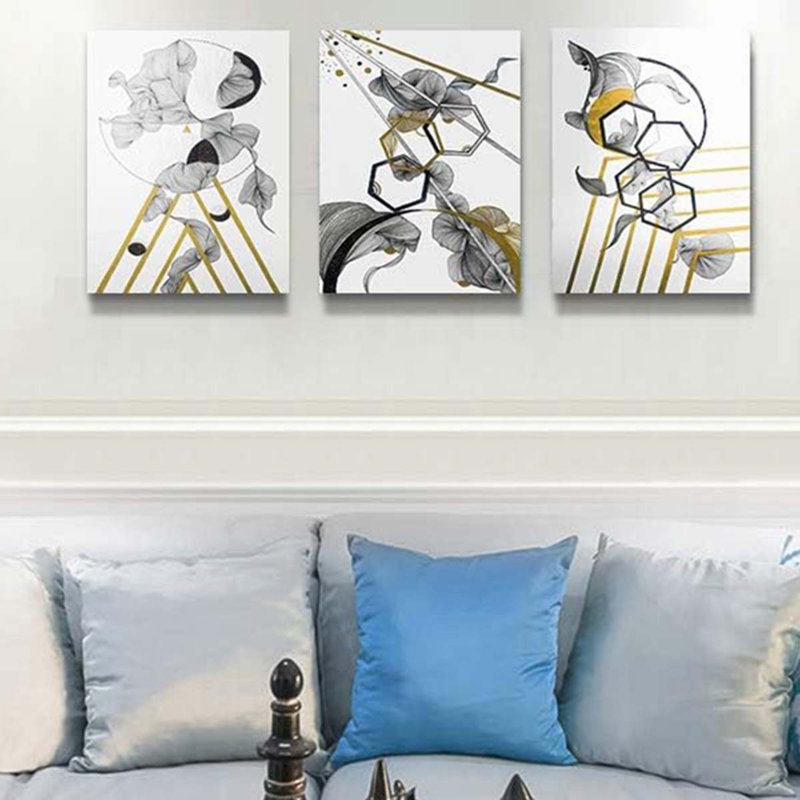 3 Piece Wrapped Canvas Wall Art