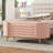 Galileo Modern Chenille Upholstered Storage Ottoman Bench with Metal Legs-1086804593