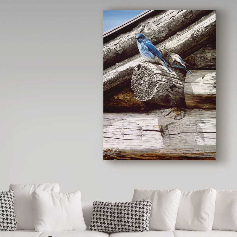 «Weathered Wood» par Etelca, impression sur toile tendue, H 19 po x l 14 po x P 2 po