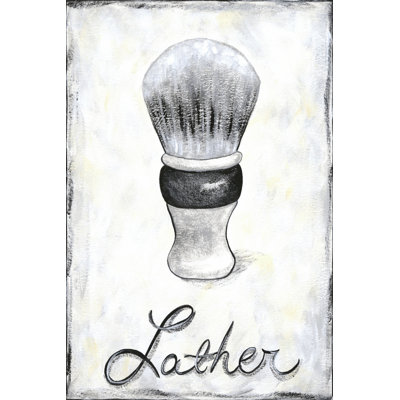 Lather 1 Piece Wrapped Canvas Wall Art