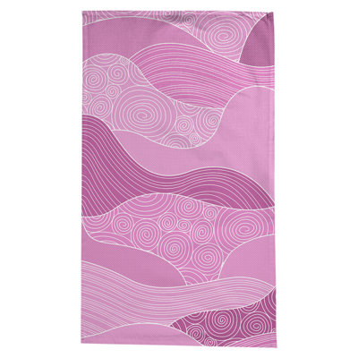 Nappe ondulations à la main Leffel