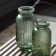 Carson Green Glass Table Vase