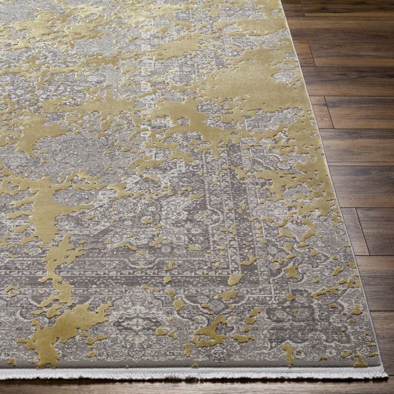 Solar Performance Abstract Indoor Rug, Rectangle 10' x 14'