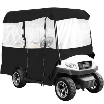 Golf Cart Enclosure, 4-Person Golf Cart Cover, 4-Sided Fairway Deluxe