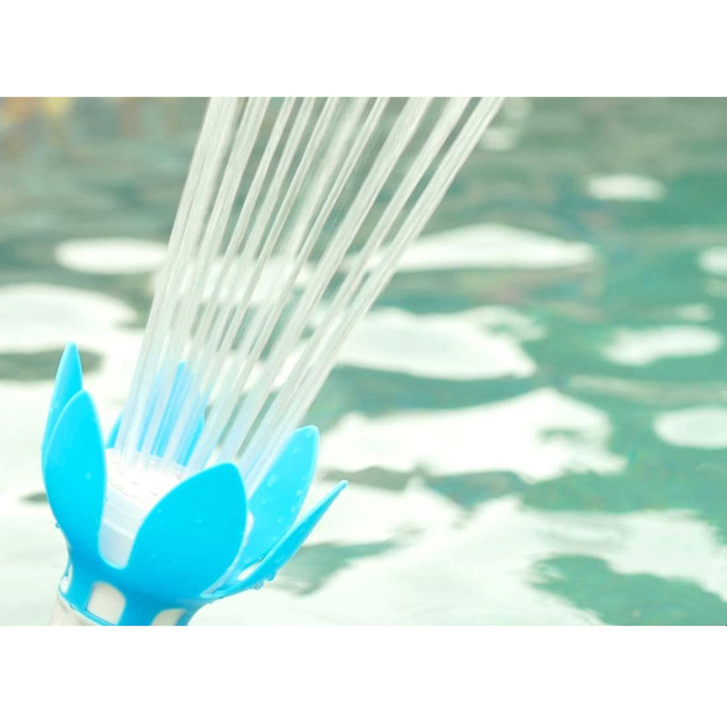 Outdoor Pool Fountain with Lights