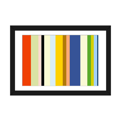 Art sur toile rayé «New York Soho Striped»