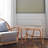 Table en rotin Arne Jacobsen Charlottenborg - Naturel