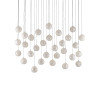Luminaire suspendu en forme de globe à 30 lumières Finhorn