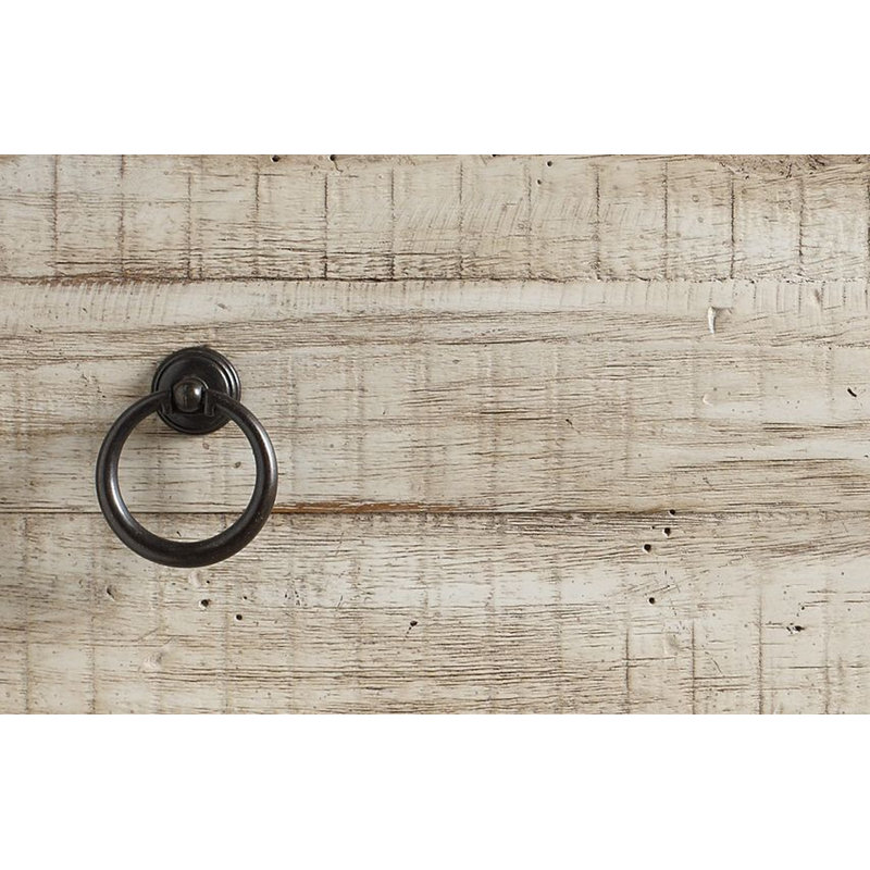 Table de bout en bois massif avec rangement Kempston