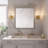 Taybor 1-Light Steel Wall Sconce Gold Dimmable Armed Sconce