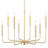 Ambler 8-Light Classic / Traditional Iron Chandelier, Farmhouse Candle-Style Lighting Fixture for Kitchen Island, Bedroom, Living Room, Foyer, Hallway, Entryway-803198158